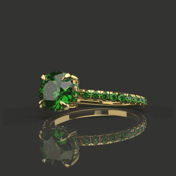 The Emerald Devotion Ring (3) The Emerald Devotion Ring