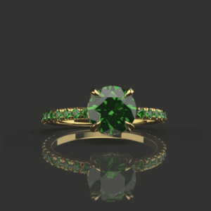 The Emerald Devotion Ring The Emerald Devotion Ring